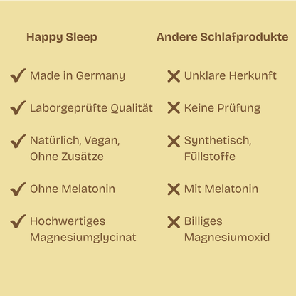 Happy Sleep - Vanille Geschmack
